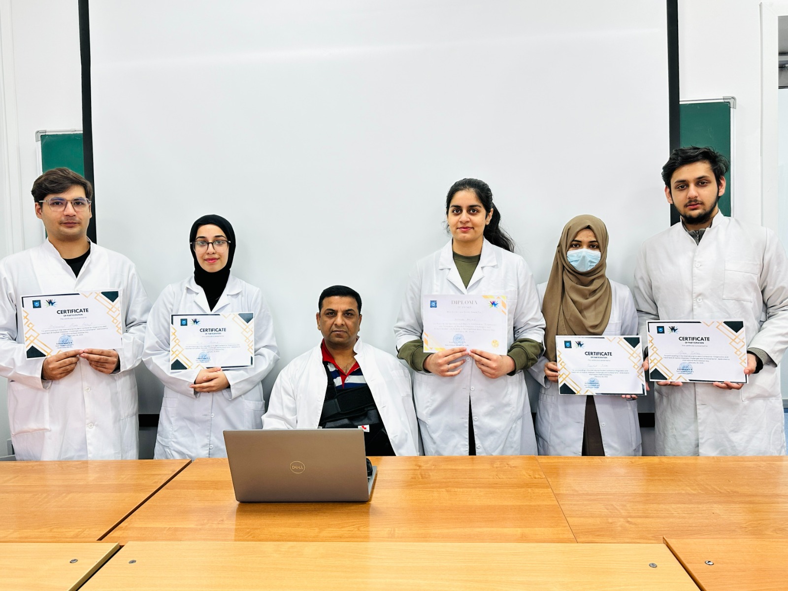 Студентка КМУ FAHMIDA AMJAD успешно выступила на конференции с докладом  «Understanding POMPE Disease: From Glycogen Storage to Clinical Management»
